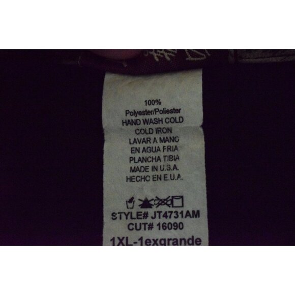 Vintage 80s Black‎ Sheer Blouse size XL - Picture 7 of 9